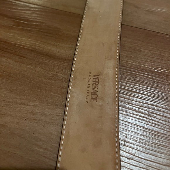 Black Versace Medusa Belt - Picture 4 of 4